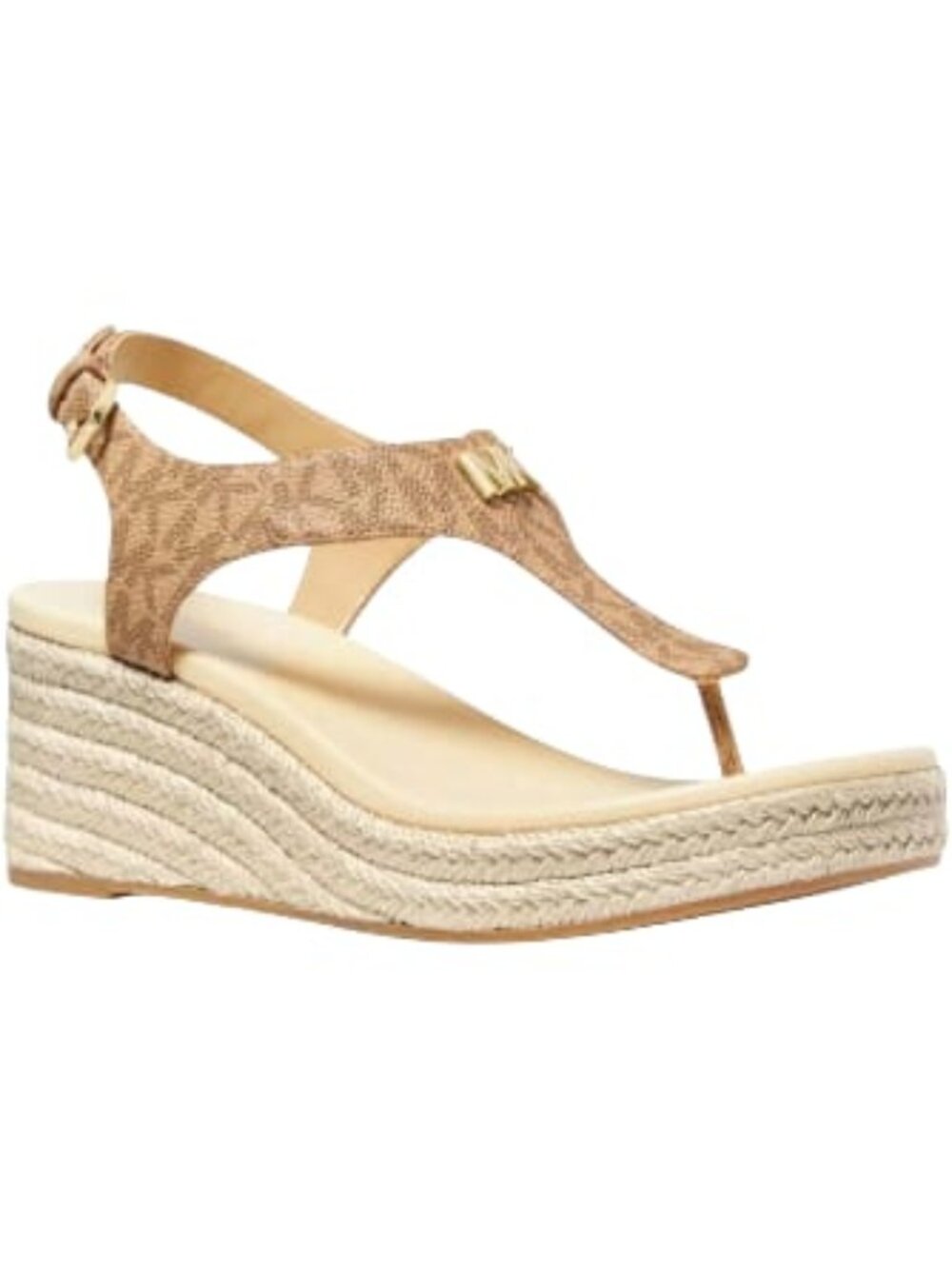 Michael Kors Laney Thong Camel, Size 8.5 M - Picture 2 of 4